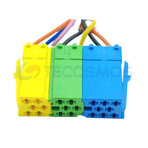 Waterproof Wire Connector Cable Harness Automotive Enclosure Connector for Volkswagen Audi 20pin Female 493486-1 - image 3